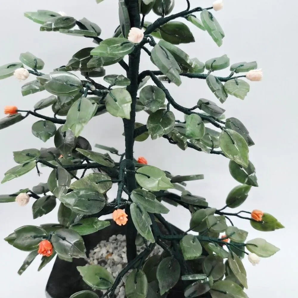 Stone Tree with Flowers
